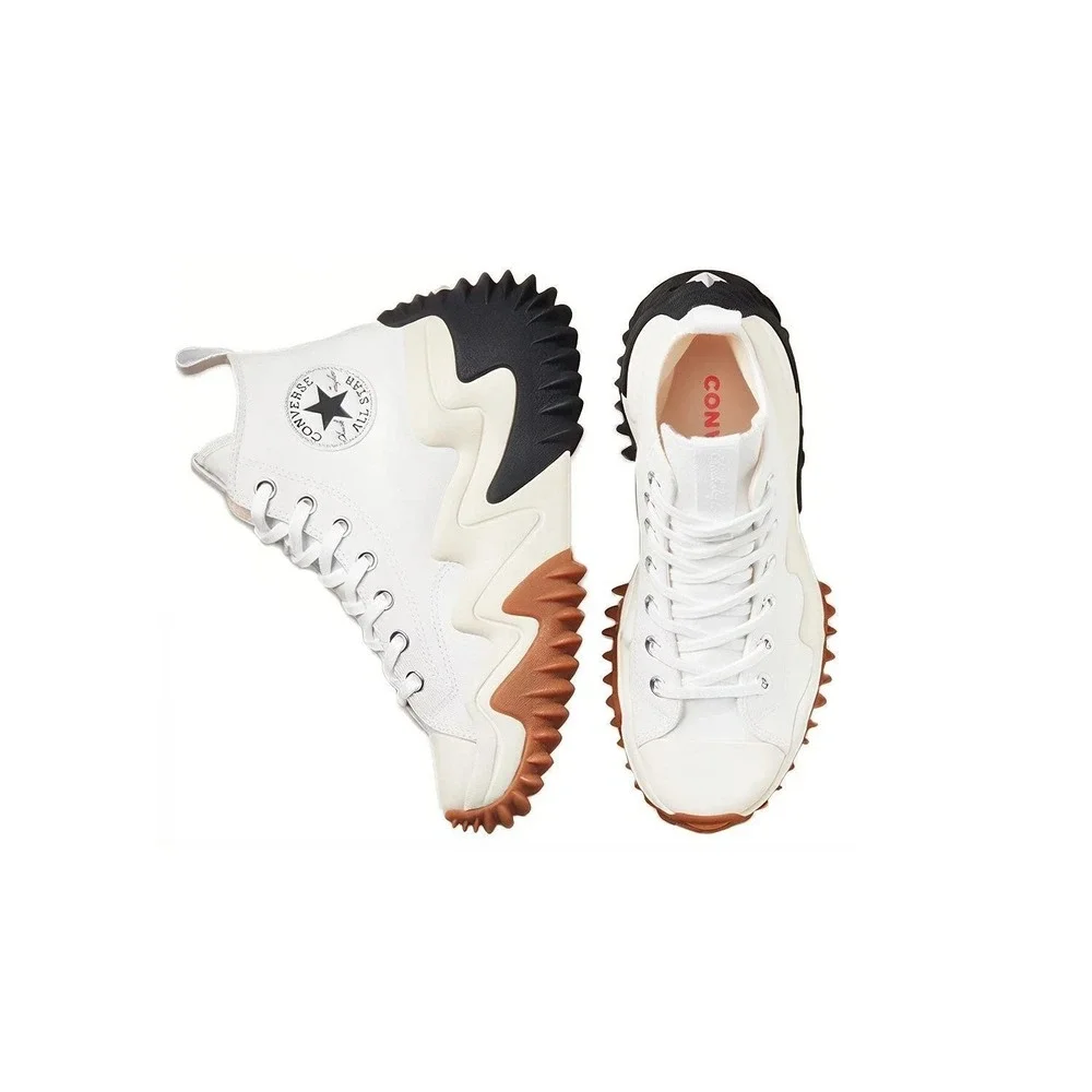 Converse Run Star Motion Hi Womens Size 8 High Trainers White 171546C NEW - Picture 4 of 6
